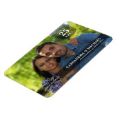 Save the Date - Deluxe Borderless Photomagnets マグネット (左側)