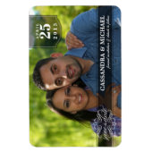 Save the Date - Deluxe Borderless Photomagnets マグネット (縦)