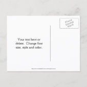 Save The Date Dogwood Flower Photo 案内ポストカード (裏面)