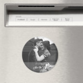 Save the date Fotomagneet met datum en foto マグネット (インサイチュ (食洗機))