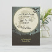 Save the Date Halloween 結婚's – 月、墓地 セーブザデート (スタンド正面)