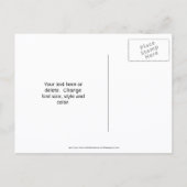 Save The Date Indian Corn Country Autumn 案内ポストカード (裏面)