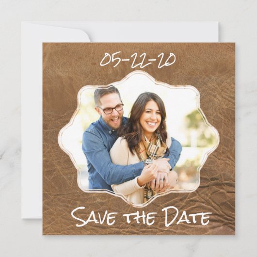 Save the Date Leatherテーマ セーブザデート (正面)
