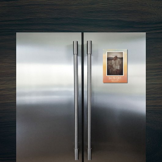 Save the Date Magnet マグネット招待状