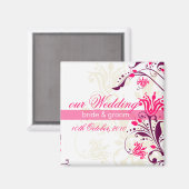 SAVE THE DATE MAGNET :: lily マグネット (正面/裏面)