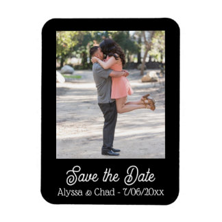 Save the date magnet personalized photo マグネット