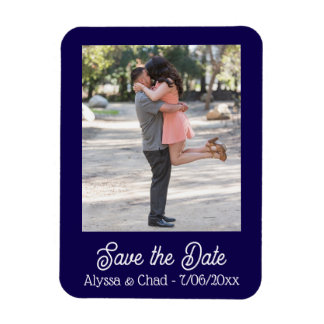 Save the date magnet personalized photo マグネット