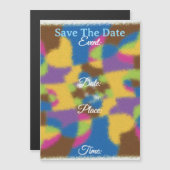 Save The Date Magnetic Card マグネット招待状 (正面/裏面)