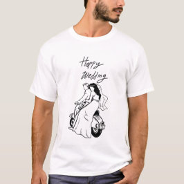 Save The Date Modern Minimal Wedding Design Tシャツ