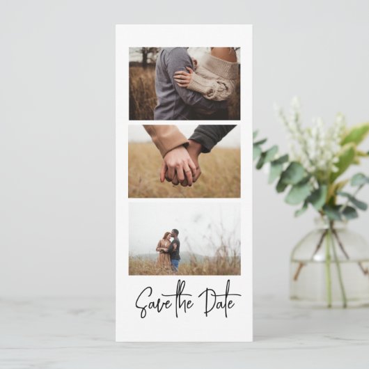 Save The Date Photo  Invitation 招待状 (スタンド正面)