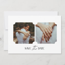Save The Date Postcard 招待状