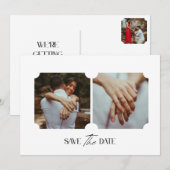 Save The Date Postcard 招待状 (正面/裏面)