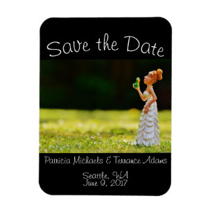 Save the Date Princess Frog マグネット