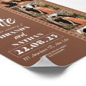 Save The Date Print, Value Poster Paper (Matte) ポスター (角)