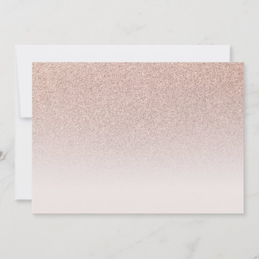 Save The Date Quinceanera 15誕生日招待状 セーブザデート (裏面)