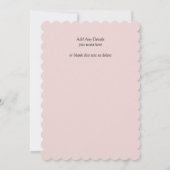 Save The Date, see matching Magnet Dove Pink Roses (裏面)