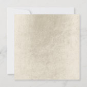 Save The Date Shabbコテージ金ゴールドフローラピンクアイボリー セーブザデート (裏面)