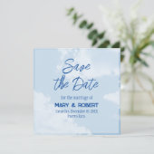 Save the Date - Sky 招待状 (スタンド正面)