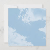 Save the Date - Sky 招待状 (裏面)