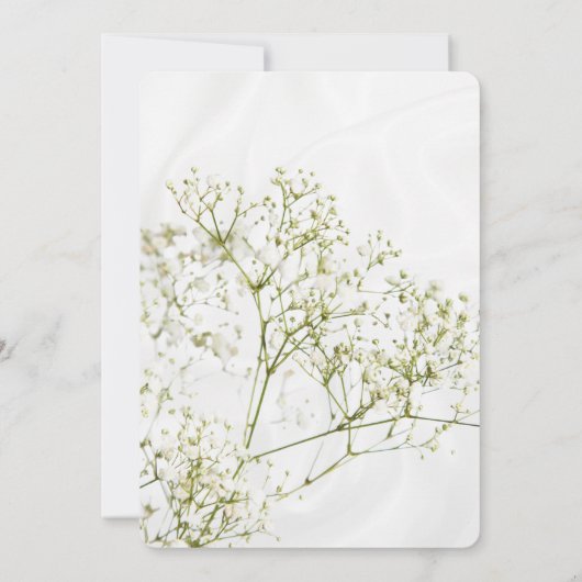 Save the Date – Sweet Memory Invitation 招待状 (裏面)