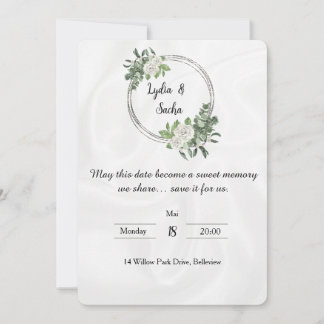 Save the Date – Sweet Memory Invitation 招待状