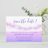 Save The Date Tropical海ピンクウェーブコバルトブルー セーブザデート (スタンド正面)