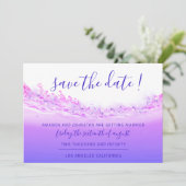 Save The Date Tropical海ピンクウェーブコバルトブルー セーブザデート (スタンド正面)