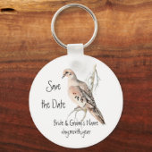 Save the Date, TurtleDove, Bird 結婚's キーホルダー (正面)