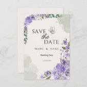 Save the Date Wedding Card セーブザデート (正面/裏面)