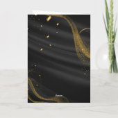 Save the Date Wedding Invitation – Elegant Floral  シーズンカード (裏面)