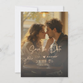 Save The Date Wedding Invitation | Romantic  セーブザデート