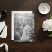 Save The Date Wedding Photo Invite, Save The Date  セーブザデート