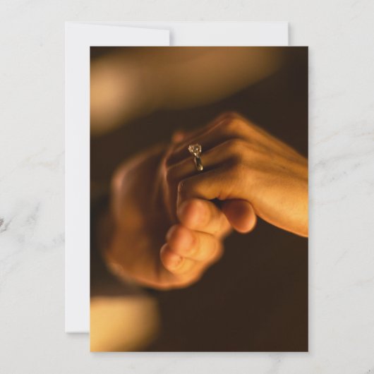 Save the Date | Whimsical Delicate Blush Floral 招待状 (裏面)