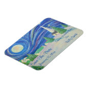 Save The Date Winter誕生日 マグネット (左側)