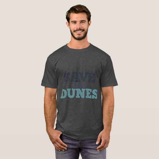 Save the Dunes Oversized Tシャツ (正面フル)