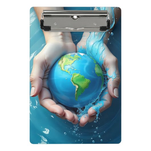 “Save the Earth Water Planet ミニクリップボード (正面)