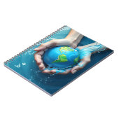 “Save the Earth Water Planet Notebook  ノートブック (左側)