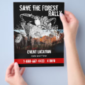 Save The Forest Flyer チラシ (手)