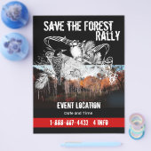 Save The Forest Flyer チラシ (シングル)