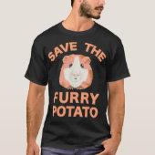 Save The Furry Potato Cute Hamster Kids Children G Tシャツ (正面)