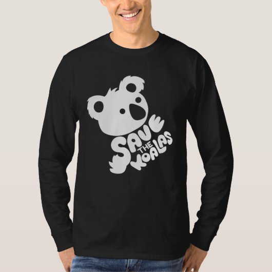 Save the Koalas Charity Koala Tシャツ (正面)