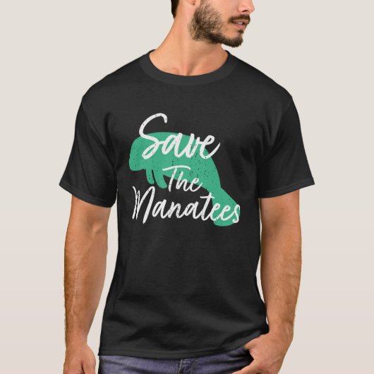 Save The Manatees Tシャツ (正面)