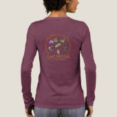 Save the Monarch Butterfly トライブレンドTシャツ (背面)