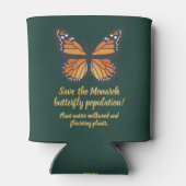Save the Monarch butterfly 缶クーラー (裏面)