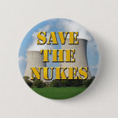 Save The Nukes 缶バッジ (正面)