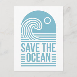 Save the ocean activist quotes aesthetic ポストカード