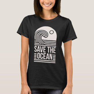 Save the ocean protection conservation volunteer tシャツ