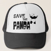 Save the Panda Boné Trucker キャップ (正面)