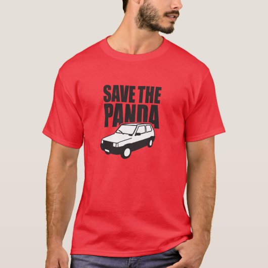 Save the Panda Tシャツ (正面)