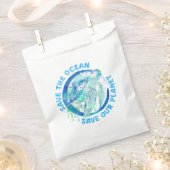 Save The Planet フェイバーバッグ (クリップ留めされた状態)